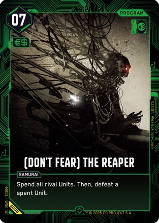 (Don't Fear) The Reaper (B098) - Welcome to Night City Beta Foil