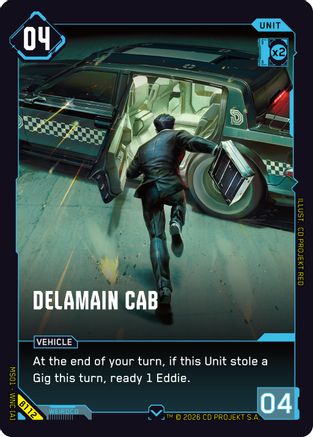 Delamain Cab (B112) - Welcome to Night City Beta