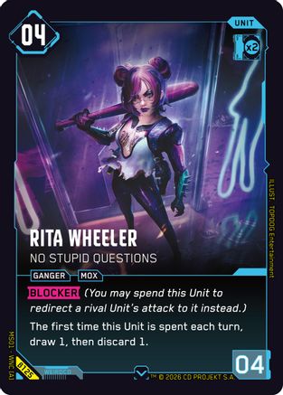 Rita Wheeler - No Stupid Questions (B125) - Welcome to Night City Beta