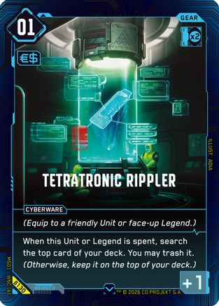 Tetratronic Rippler (B130) - Welcome to Night City Beta