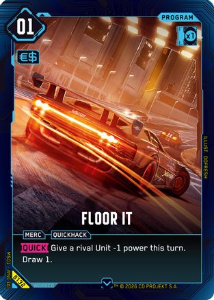 Floor It (B132) - Welcome to Night City Beta