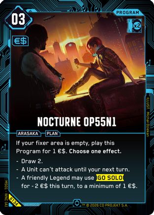 Nocturne OP55 N1 (B134) - Welcome to Night City Beta Foil