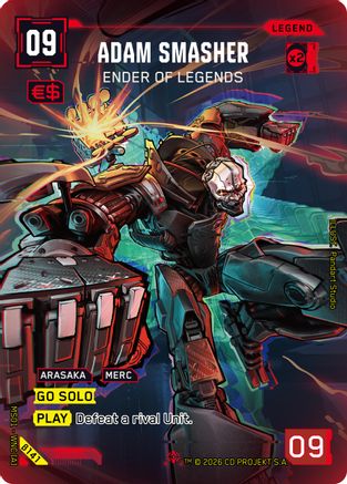 Adam Smasher - Ender of Legends (ILegend) (B141) - Welcome to Night City Beta Foil