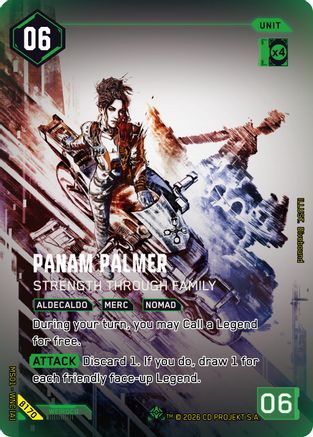 Panam Palmer - Strength Through Family (ISecret) (B170) - Welcome to Night City Beta Foil