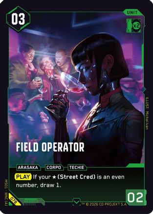 Field Operator (078) - Welcome to Night City Retail