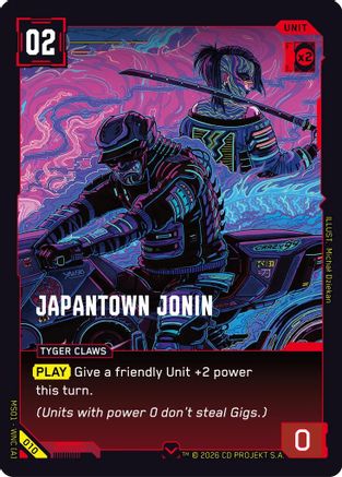 Japantown Jonin (010) - Welcome to Night City Retail