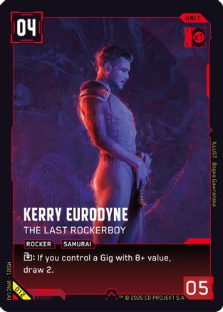 Kerry Eurodyne - The Last Rockerboy (012) - Welcome to Night City Retail
