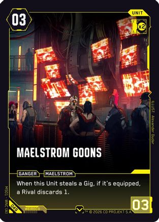 Maelstrom Goons (049) - Welcome to Night City Retail