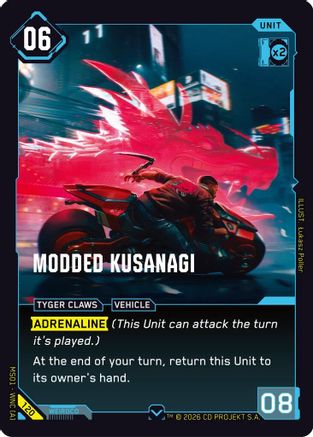Modded Kusanagi (120) - Welcome to Night City Retail