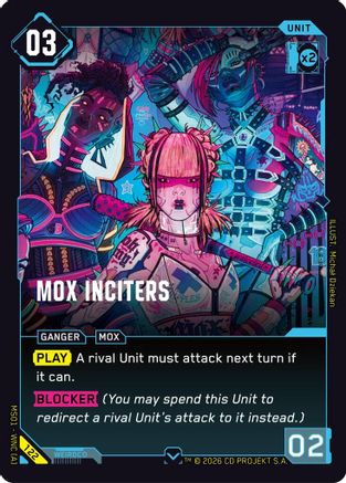 Mox Inciters (122) - Welcome to Night City Retail