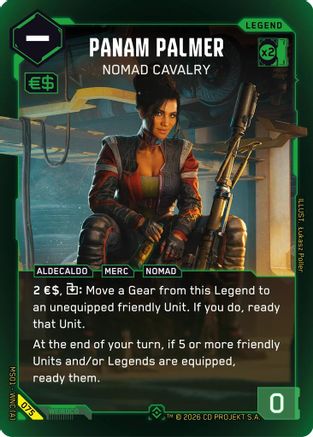 Panam Palmer - Nomad Cavalry (Epic) (075) - Welcome to Night City Retail Foil