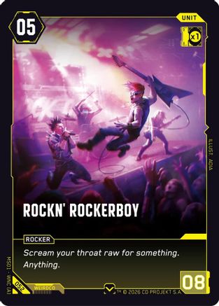 Rockn' Rockerboy (052) - Welcome to Night City Retail