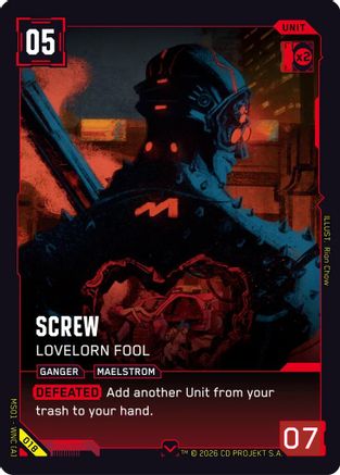 Screw - Lovelorn Fool (018) - Welcome to Night City Retail