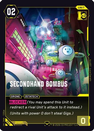 Secondhand Bombus (053) - Welcome to Night City Retail