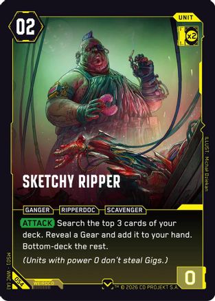 Sketchy Ripper (054) - Welcome to Night City Retail