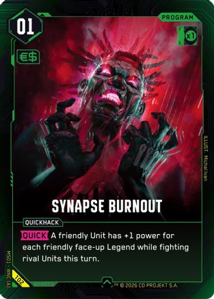 Synapse Burnout (102) - Welcome to Night City Retail