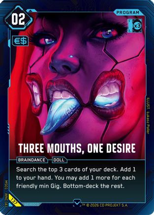 Three Mouths, One Desire (137) - Welcome to Night City Retail