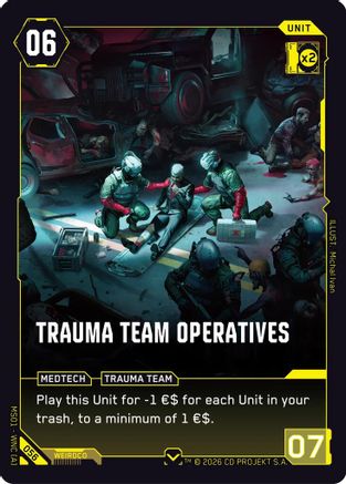 Trauma Team Operatives (056) - Welcome to Night City Retail