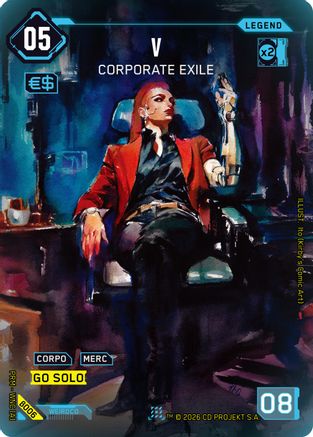 V - Corporate Exile (B006) - Box Toppers Beta Foil