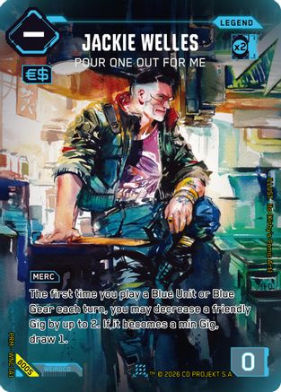 Jackie Welles - Pour One Out For Me (B005) - Box Toppers Beta Foil
