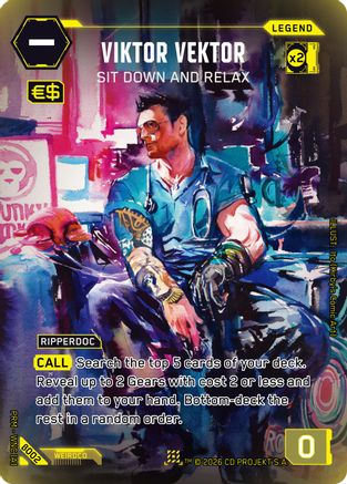 Viktor Vektor - Sit Down and Relax (B002) - Box Toppers Beta Foil