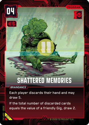 Shattered Memories (011) - Embracing Power Retail Starter Deck Foil