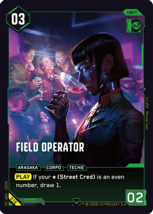 Field Operator (016) - Embracing Power Retail Starter Deck