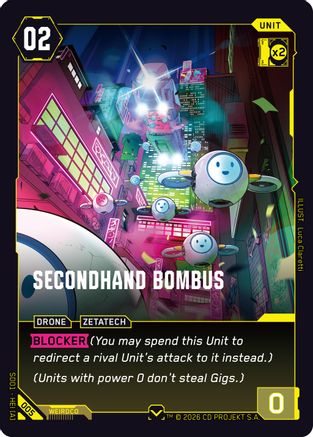 Secondhand Bombus (005) - The Heist Retail Starter Deck
