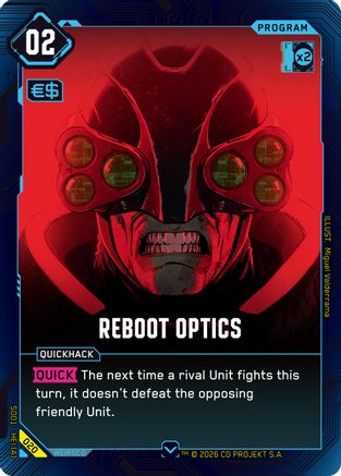 Reboot Optics (020) - The Heist Retail Starter Deck