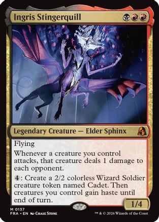 Ingris Stingerquill (FRA-137) - Reality Fracture Foil