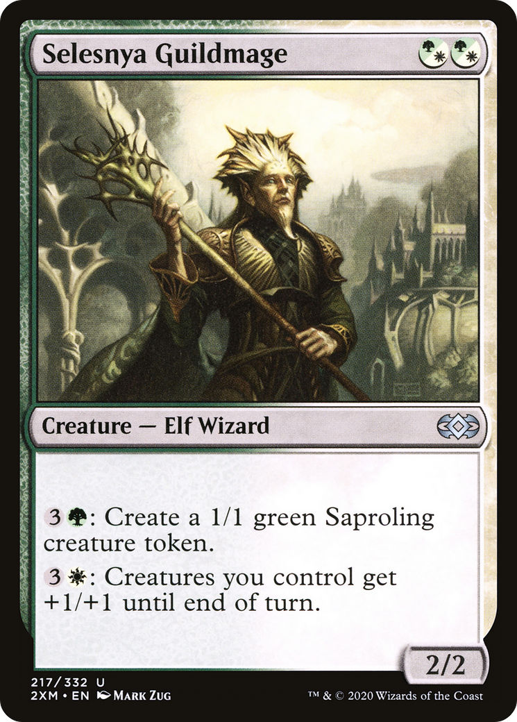 Selesnya Guildmage (2XM-217) - Double Masters
