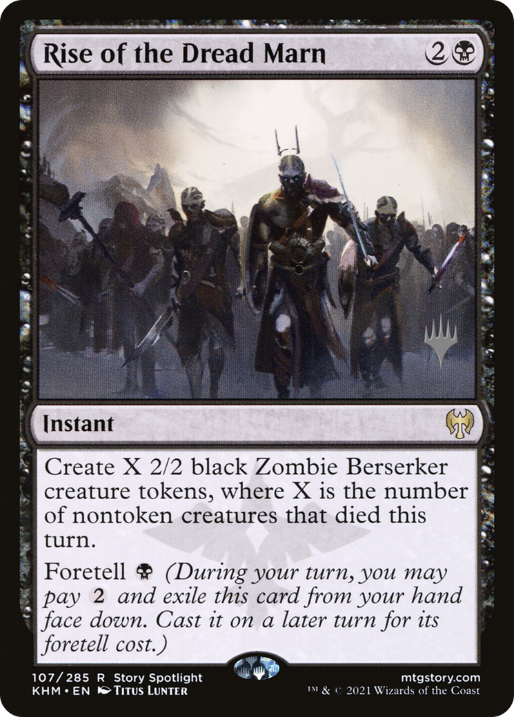 Rise of the Dread Marn (PPKHM-107) - Kaldheim Promos Foil