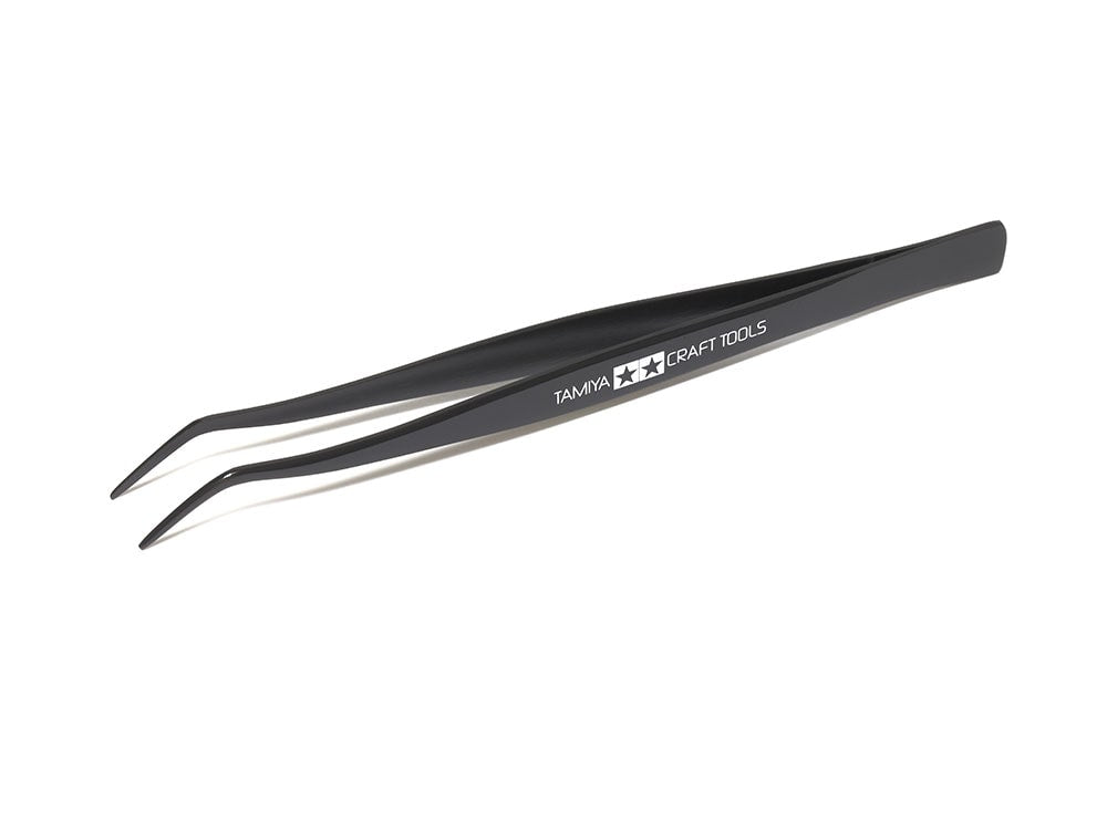 Tamiya Angled Tweezers (74003)