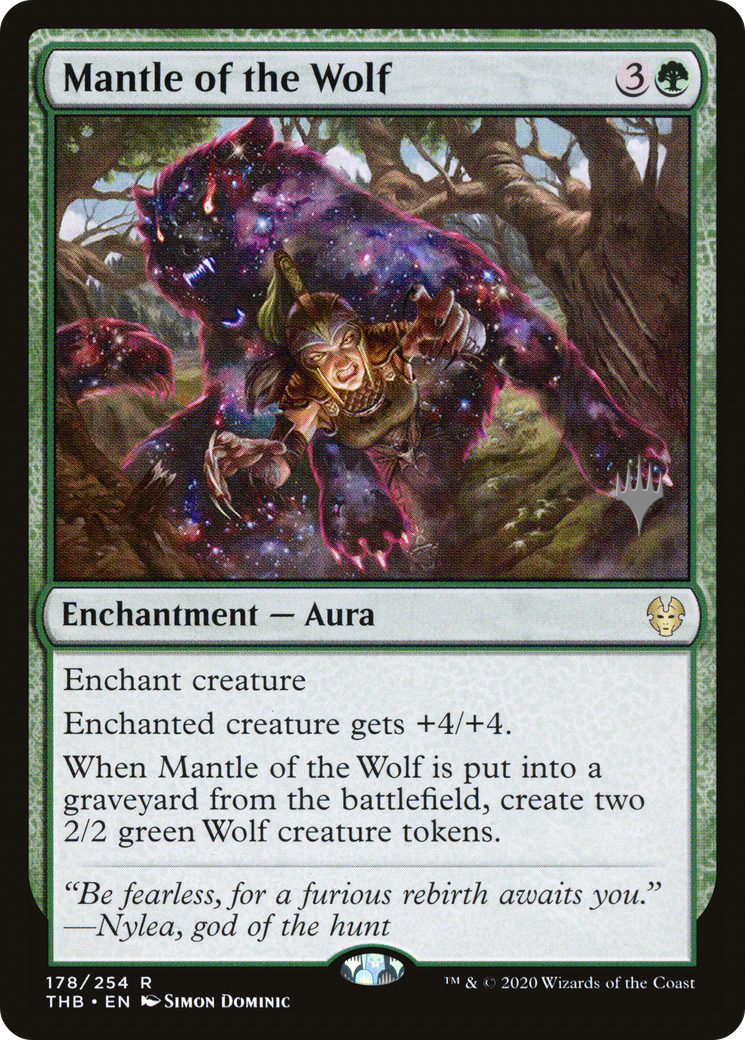 Mantle of the Wolf (PPTHB-178) - Theros Beyond Death Promos Foil