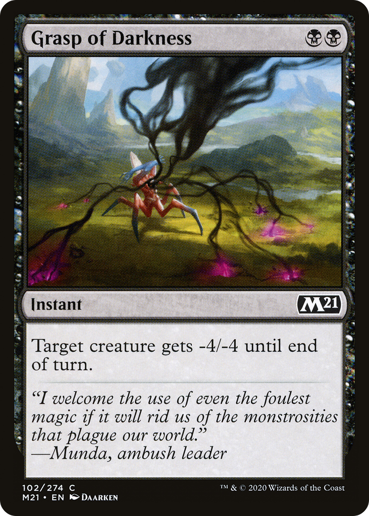 Grasp of Darkness (M21-102) - Core Set 2021