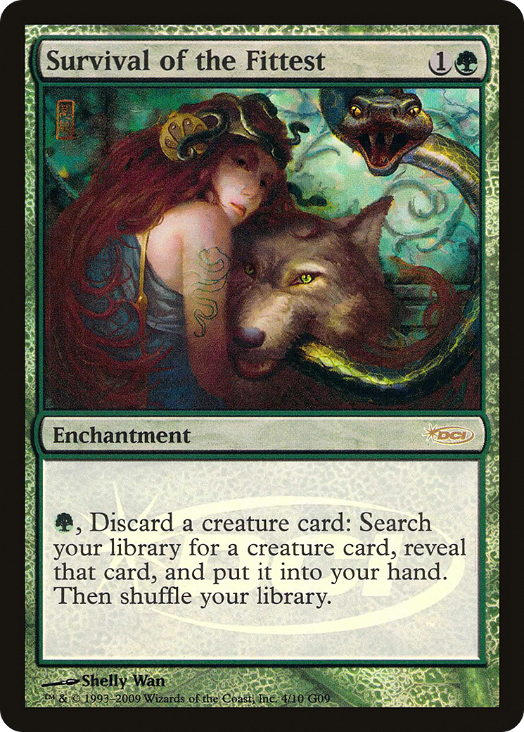 Survival of the Fittest (JDG-004) - Judge Gift Cards 2009 Foil