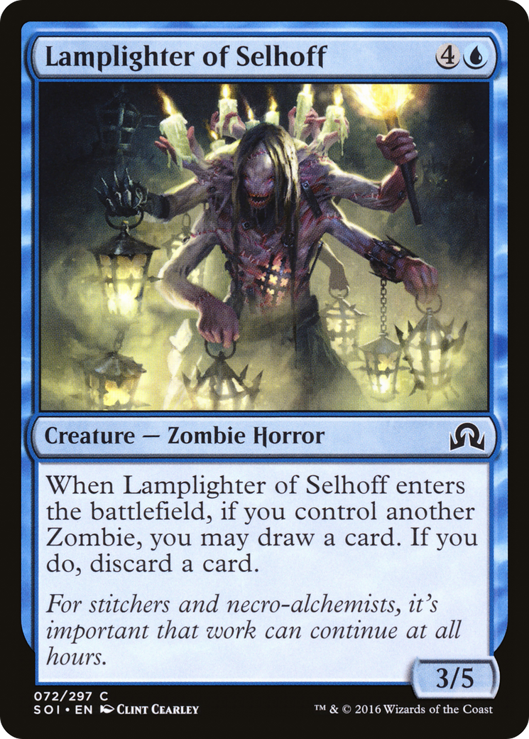 Lamplighter of Selhoff (SOI-072) - Shadows over Innistrad Foil