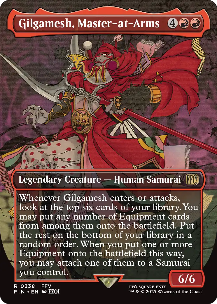 Gilgamesh, Master-at-Arms (Borderless) (FIN-338) - FINAL FANTASY