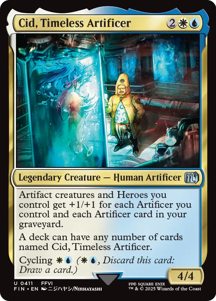 Cid, Timeless Artificer (0411) (FIN-411) - FINAL FANTASY