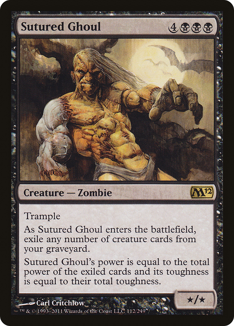 Sutured Ghoul (M12-112) - Magic 2012