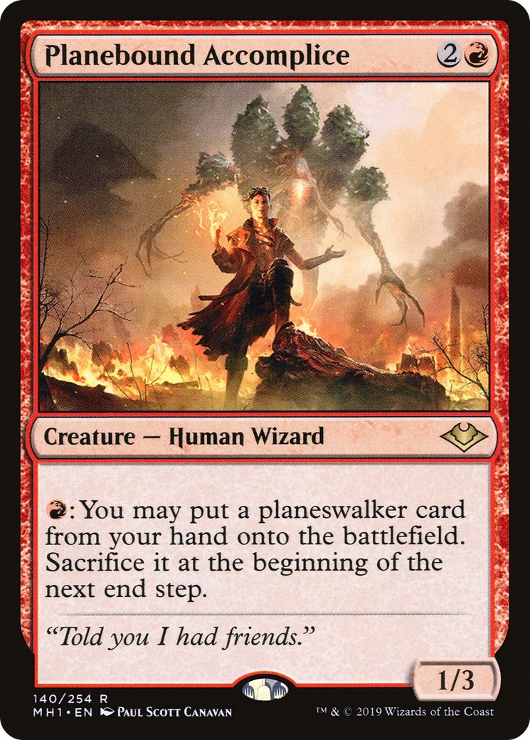 Planebound Accomplice (MH1-140) - Modern Horizons