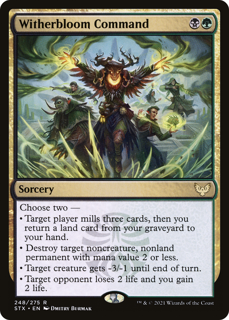 Witherbloom Command (STX-248) - Strixhaven: School of Mages Foil
