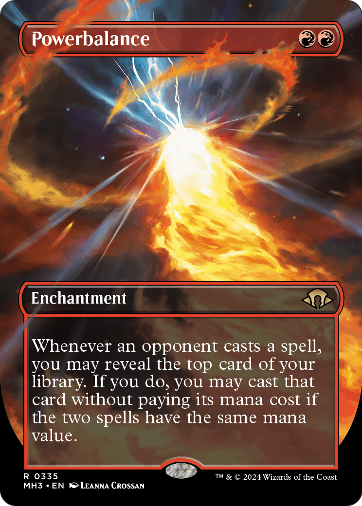Powerbalance (Borderless) (MH3-335) - Modern Horizons 3 Foil
