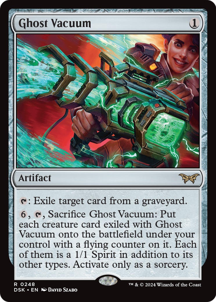 Ghost Vacuum (DSK-248) - Duskmourn: House of Horror Foil