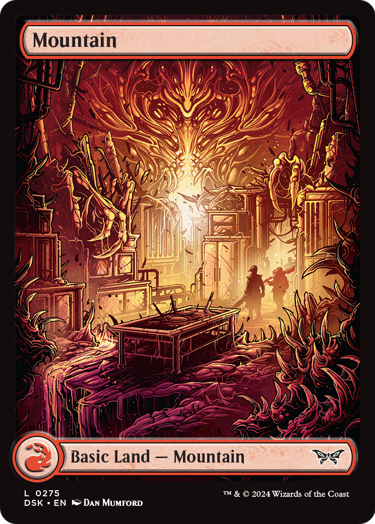 Mountain (275) - Full Art (DSK-275) - Duskmourn: House of Horror