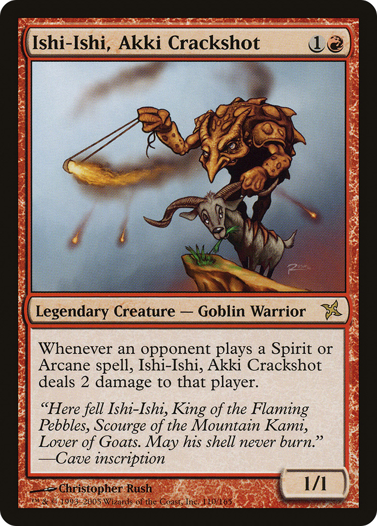 Ishi-Ishi, Akki Crackshot (BOK-110) - Betrayers of Kamigawa