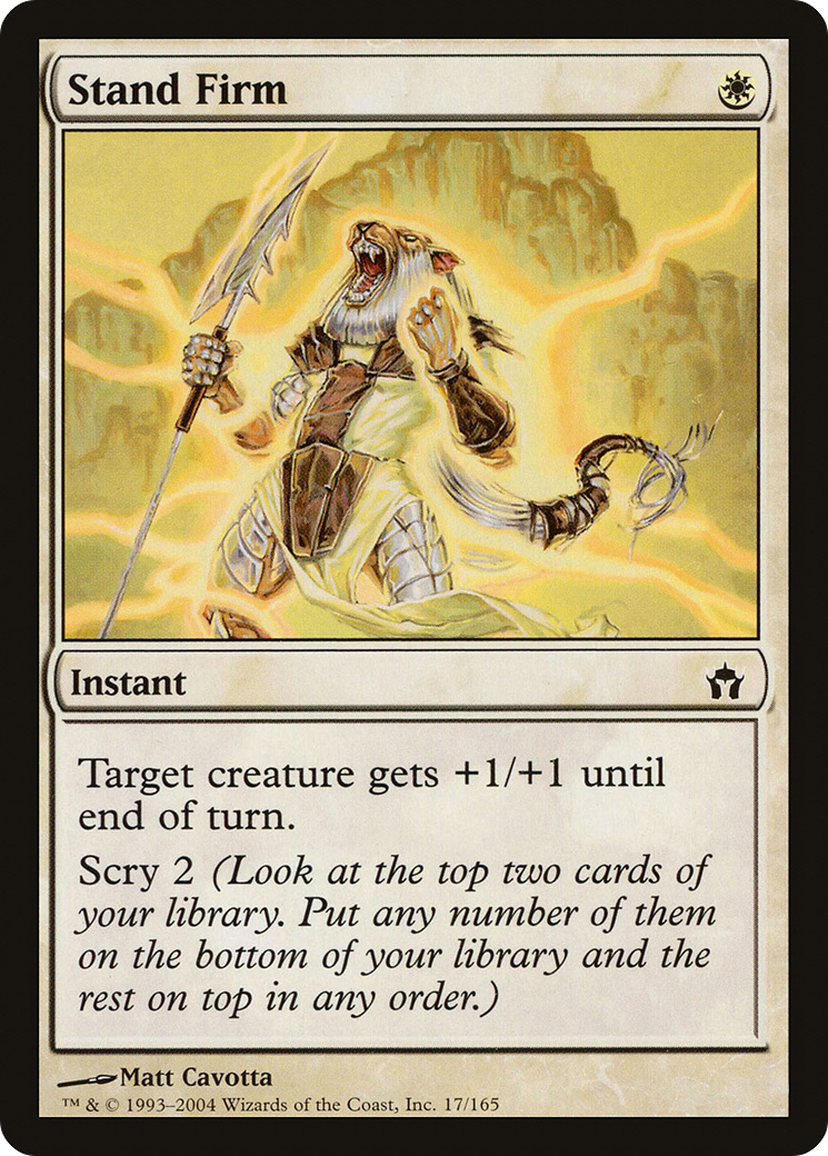 Stand Firm (5DN-017) - Fifth Dawn