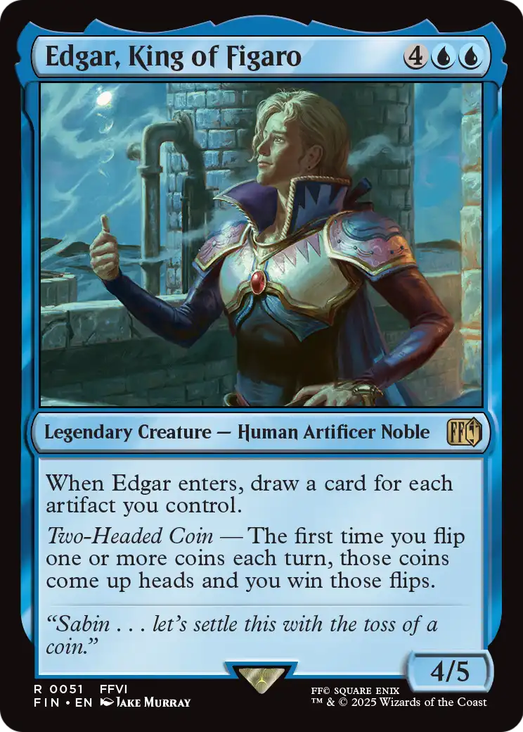 Edgar, King of Figaro (FIN-051) - FINAL FANTASY