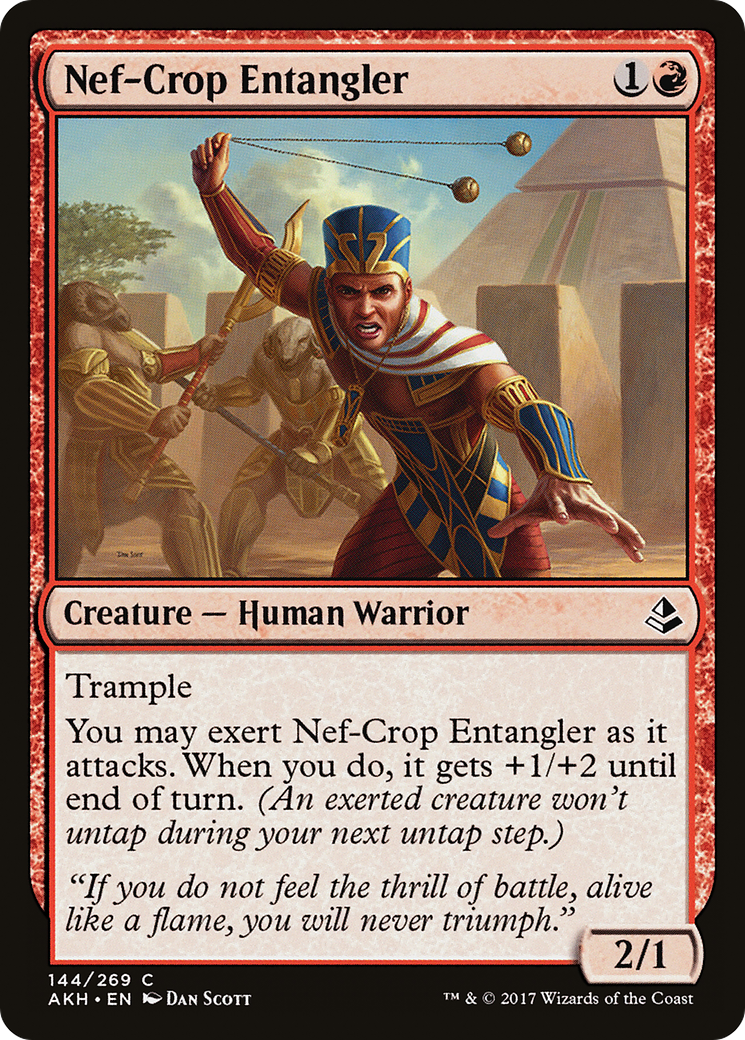 Nef-Crop Entangler (AKH-144) - Amonkhet Foil