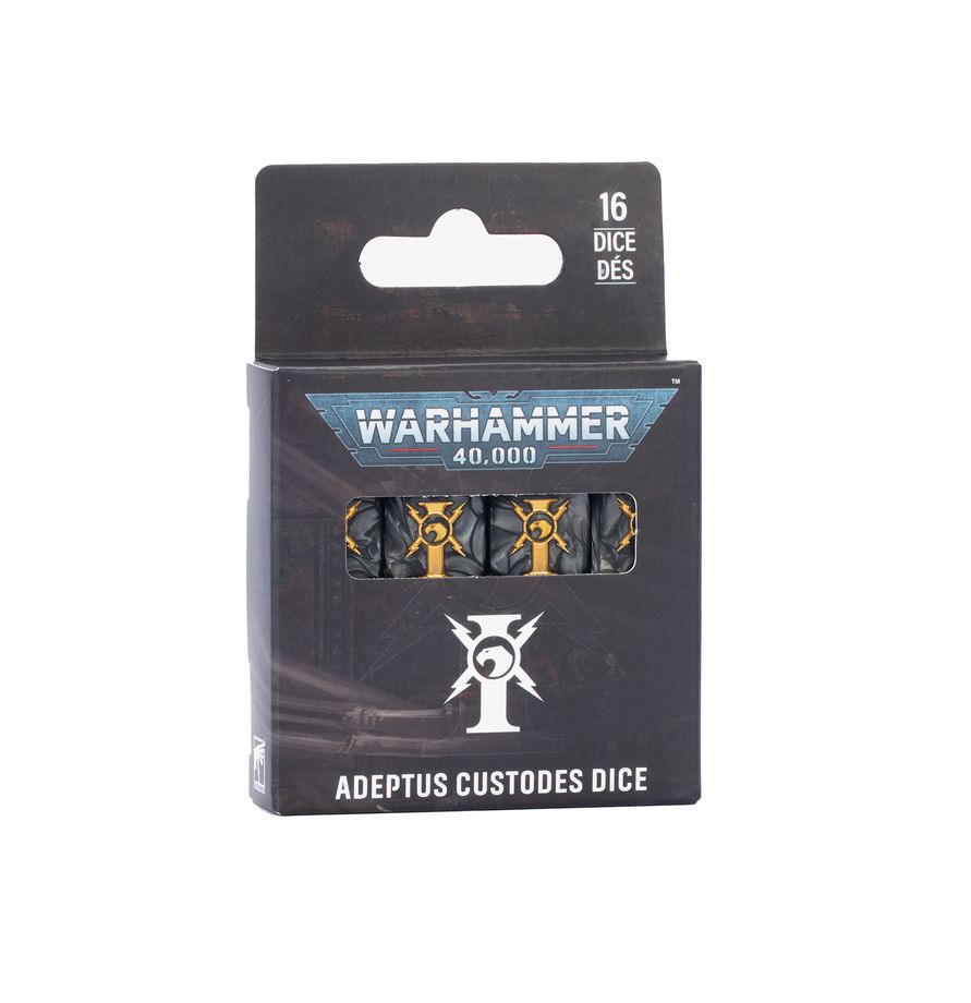 Adeptus Custodes Dice – Warhammer 40,000